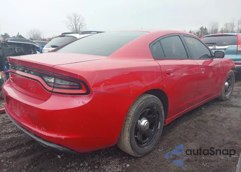 2016 Dodge Charger Police z USA, uszkodzony, nr VIN 2C3CDXAT3GH223324
